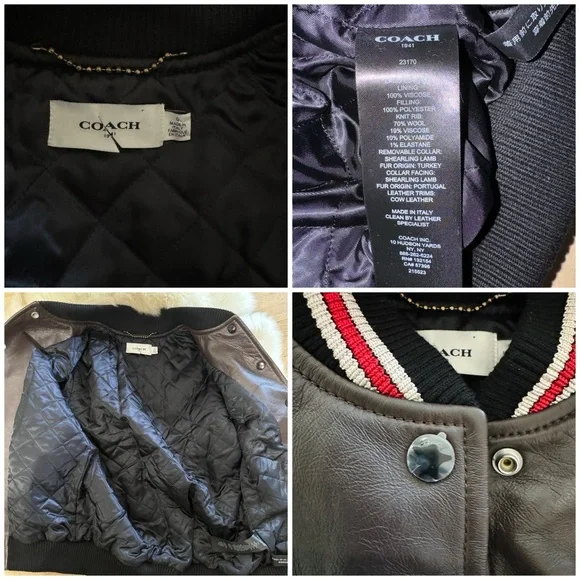 Coach Dream Catcher Varsity Jacket
In Dark Brown NWOT - Picture 4 of 14